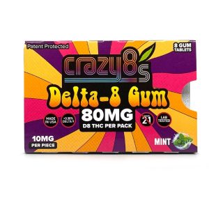 10mg Delta 8 Oxford THC Chewing Gum