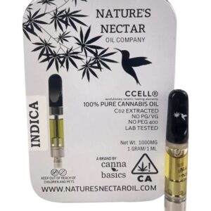 Natures Nectar Cannabis Oil Cartridge UK