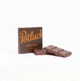 Potluck Chocolate Bars UK - 300mg