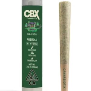 CBX - GM-UHOH - 0.75g UK Pre-Roll Joint