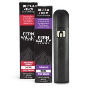 Delta 8 THC + THCV Disposable Vapes UK