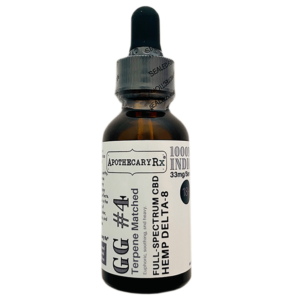 Full Spectrum CBD + Delta 8 UK THC Oil Tincture – GG #4