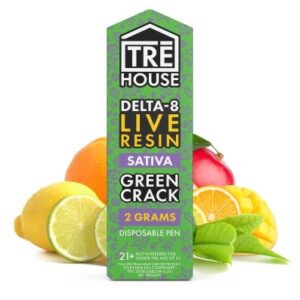 Live Resin Delta 8 Vape Pen UK – Green Crack