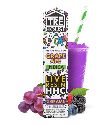 Live Resin HHC Vape Pen UK – Grape Ape