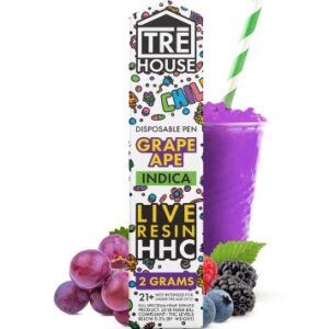 Live Resin HHC Vape Pen UK – Grape Ape