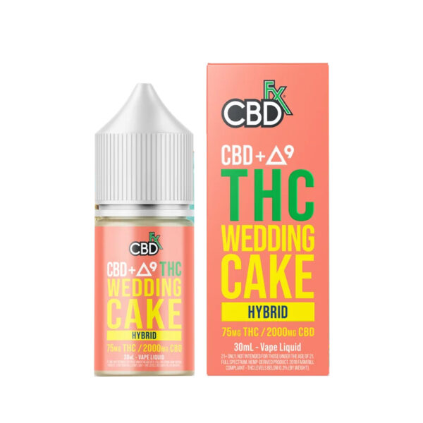 Wedding Cake UK THC Vape Juice + CBD