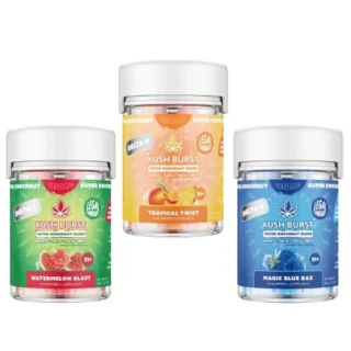 Kush Burst - Super Knockout Blend Gummies UK