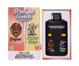 Dual Chamber THC Vape UK – Original Glue + Melon Haze
