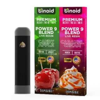 Power 9 Blend Live Resin Disposable Vape UK