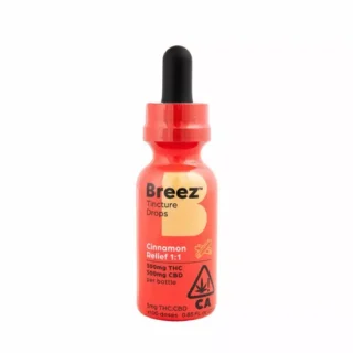 Breez Cinnamon 1:1 THC/CBD Tincture UK