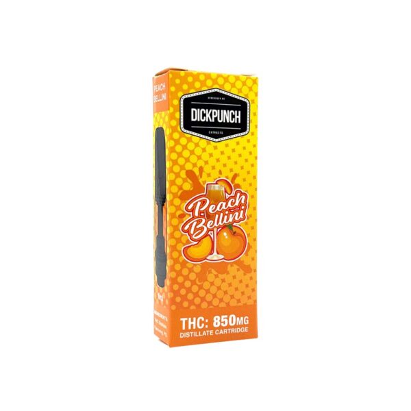 DICKPUNCH – THC Vape Cartridge UK – Peach Bellini