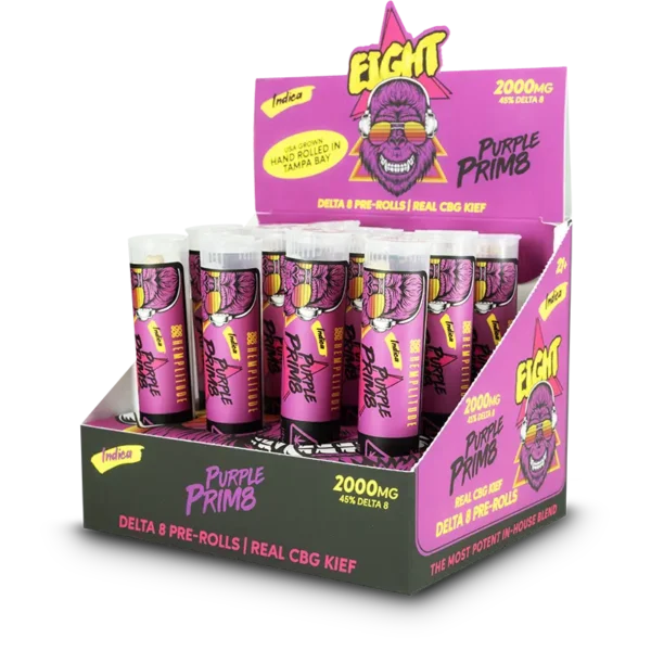 Delta 8 Pre-Roll Joint UK– Purple Prim8