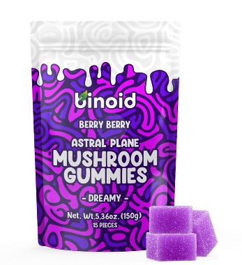 Astral Plane Mushroom THC Gummies UK