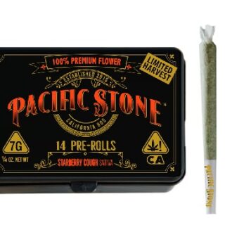 Pacific Stone Star-berry Cough Prerolls UK