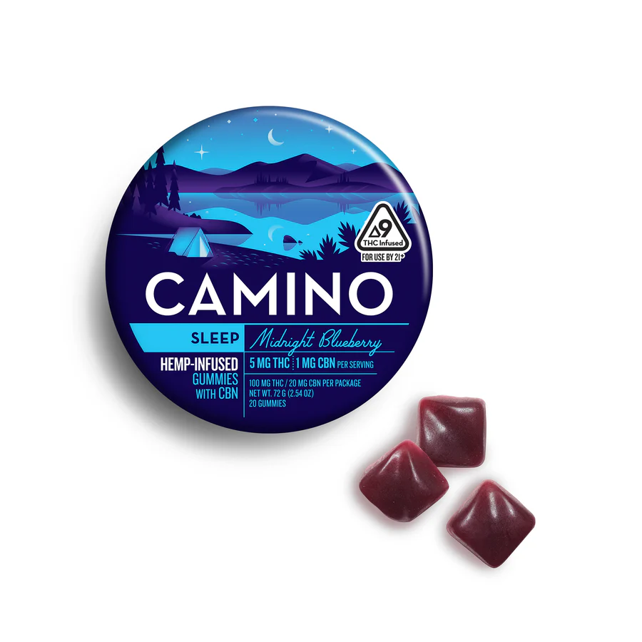 Camino Midnight Blueberry 'Sleep' Gummies UK