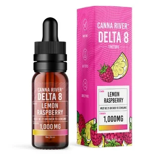 Delta 8 THC Oil Tincture – Lemon Raspberry